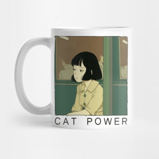 Cat Power ^^^^^^ Fan Art Design Mug